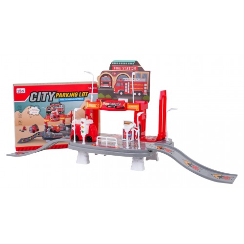 Súprava na parkovanie hasičov + mäkké vozidlá