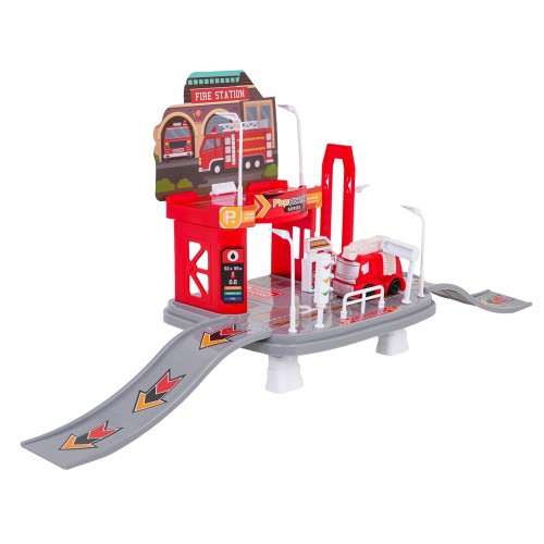 Súprava na parkovanie hasičov + mäkké vozidlá