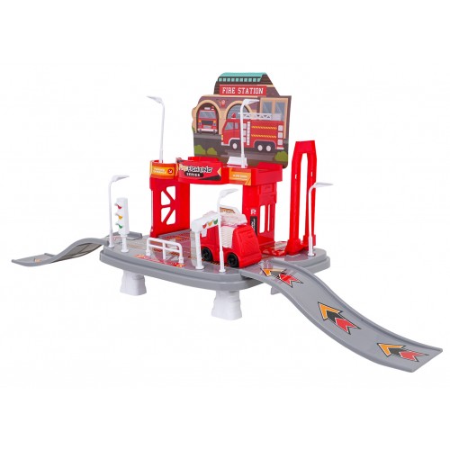 Súprava na parkovanie hasičov + mäkké vozidlá