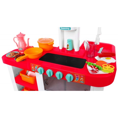 Kuchynský kútik 46 ks. Červený Kohútik s vodou Zástera Čiapka