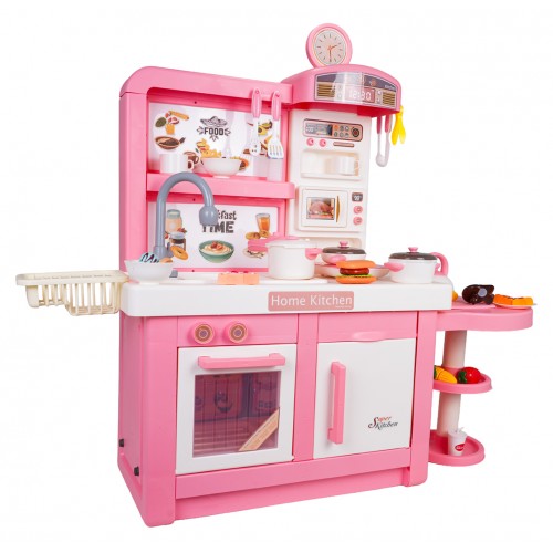 MEGA Ružová kuchyňa + doplnky