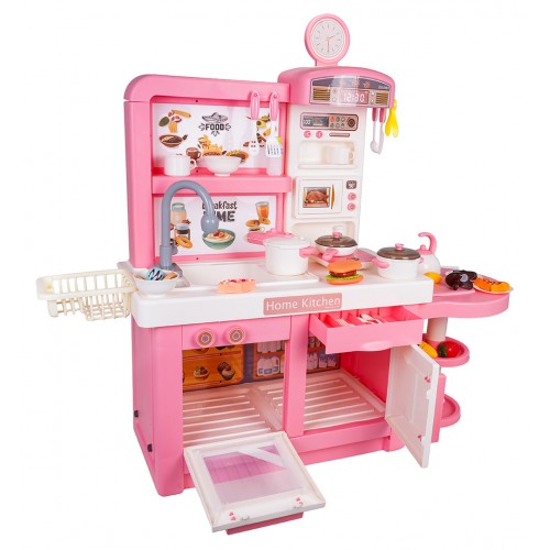 MEGA Ružová kuchyňa + doplnky