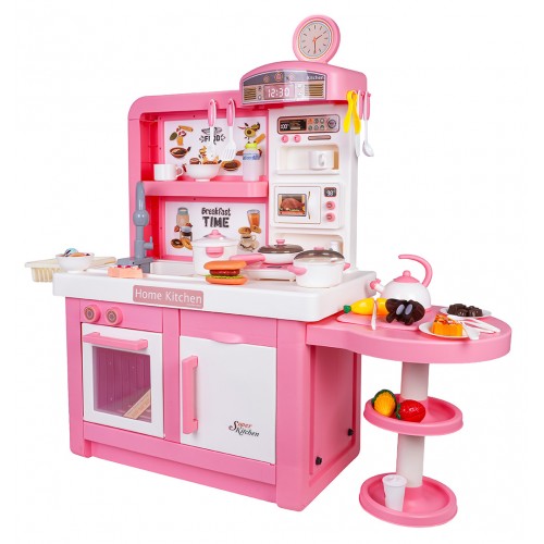 MEGA Ružová kuchyňa + doplnky