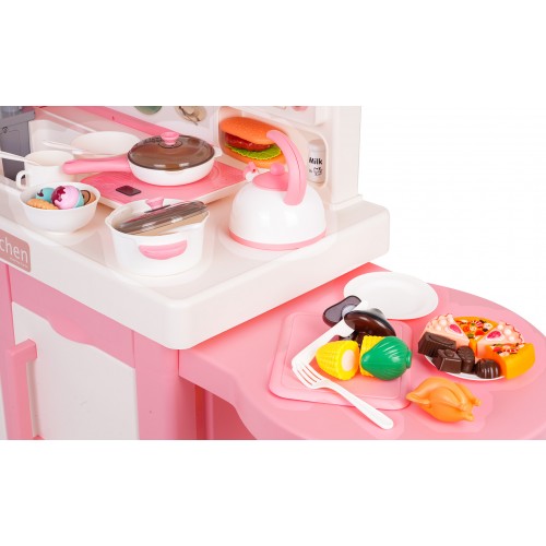 MEGA Ružová kuchyňa + doplnky