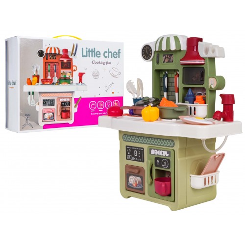 Kuchyňa s funkciou svetla a zvuku Zelená