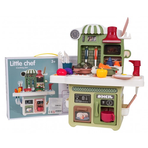 Kuchyňa s funkciou svetla a zvuku Zelená