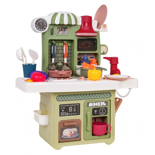 Kuchyňa s funkciou svetla a zvuku Zelená