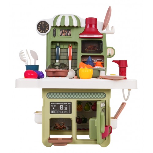 Kuchyňa s funkciou svetla a zvuku Zelená