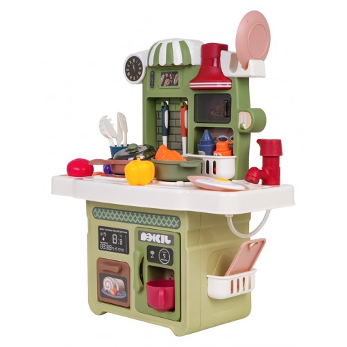 Kuchyňa s funkciou svetla a zvuku Zelená