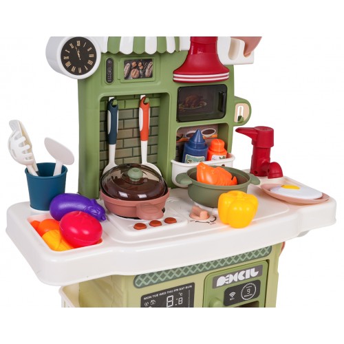 Kuchyňa s funkciou svetla a zvuku Zelená