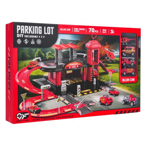 Hasičské parkovisko + príslušenstvo