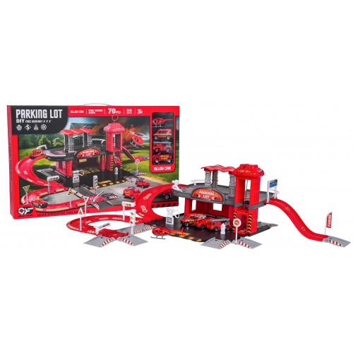 Hasičské parkovisko + príslušenstvo