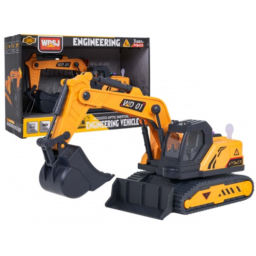 Rýpadlo s funkciou zvuku a svetla 1:18