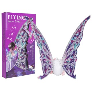 Osvetlené motýlie krídla s hudbou