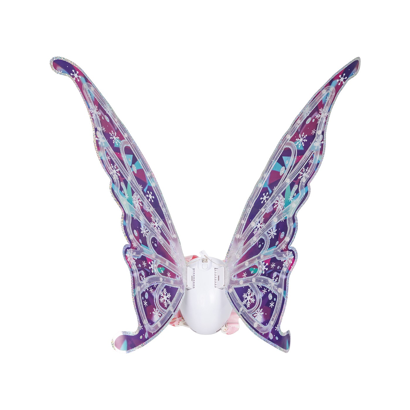 Osvetlené motýlie krídla s hudbou