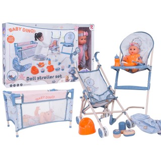 MEGA Set DINUS s bábikou + príslušenstvo