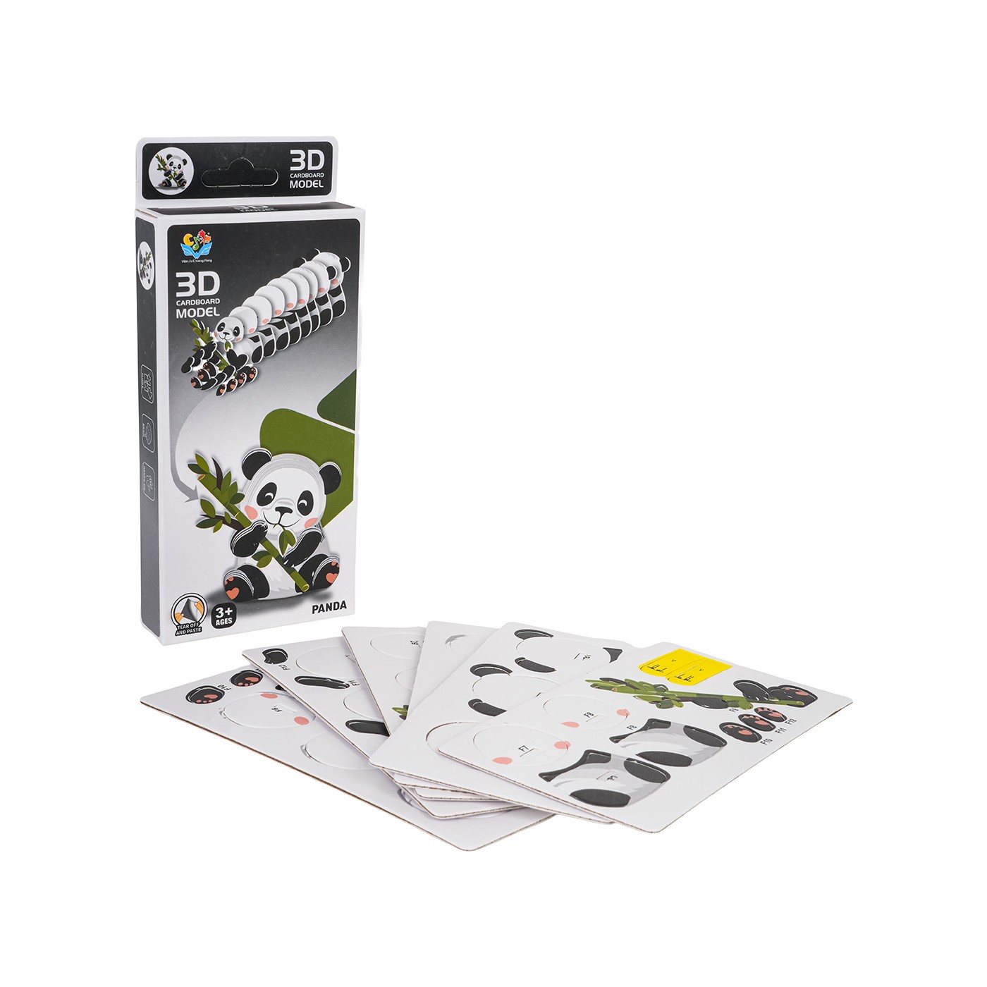 3D puzzle Panda