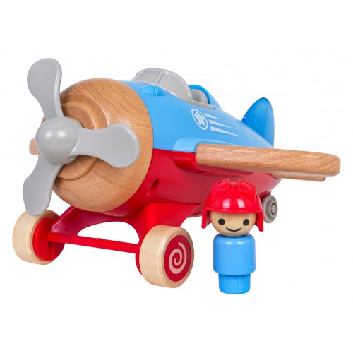 Drevená rovina modrá