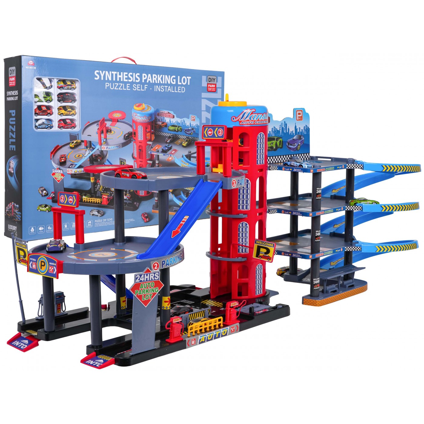 MEGA parkovanie + autá