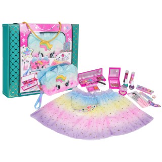 Makeup Set + Rainbow Dress