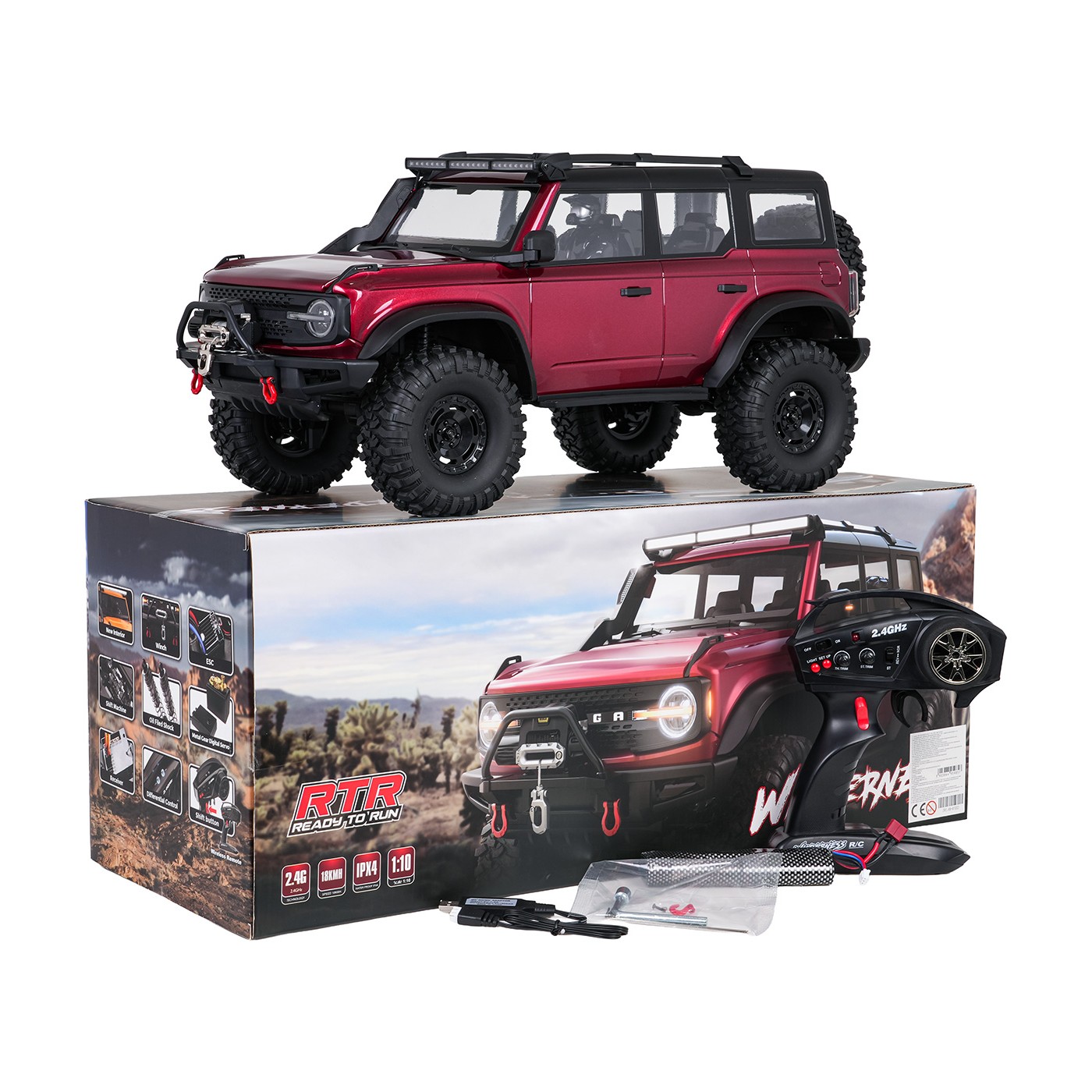 WILDERNESS R/C 1:10 auto