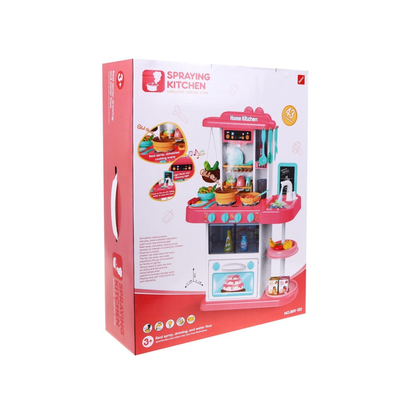 Kuchyňa pre najmenších 42 dielov Svetlá Zvuky