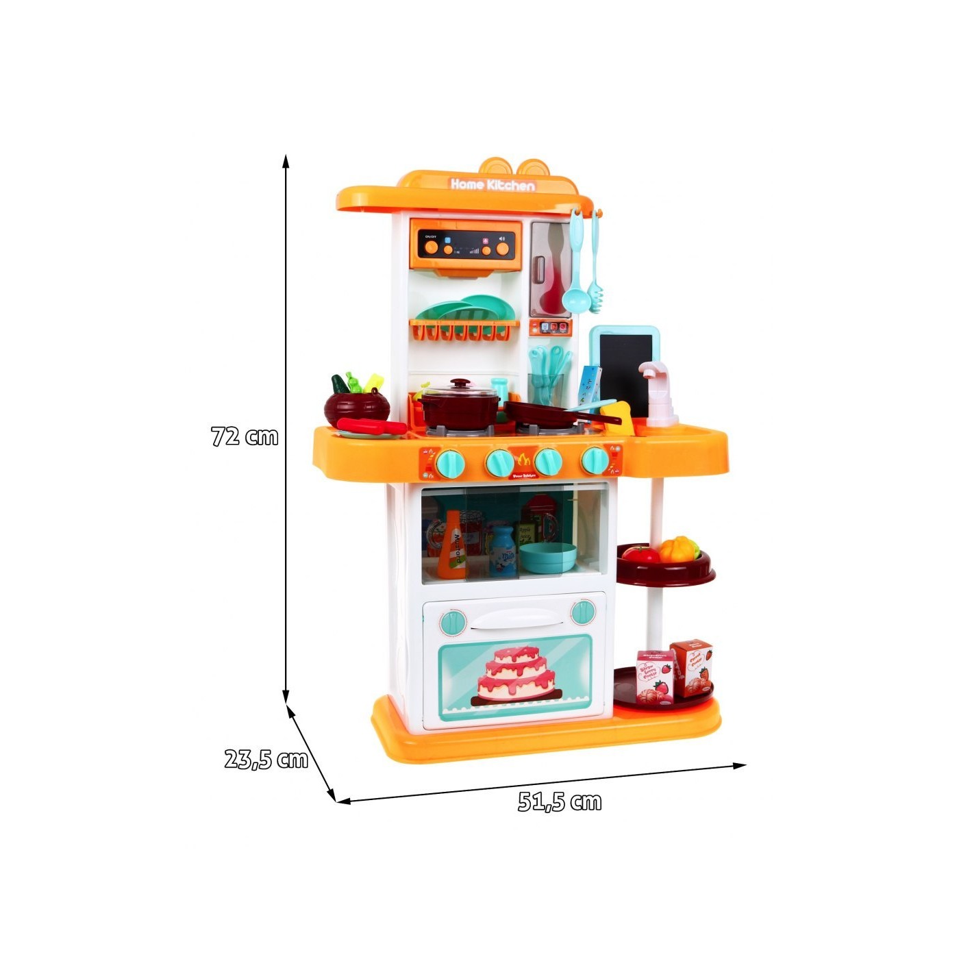 Kuchyňa pre najmenších 42 dielov Svetlá Zvuky Z