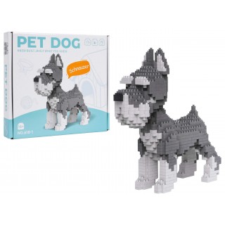 800 dielna súprava stavebníc Schnauzer