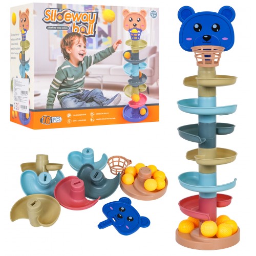 Guľôčková dráha pre medvedíka