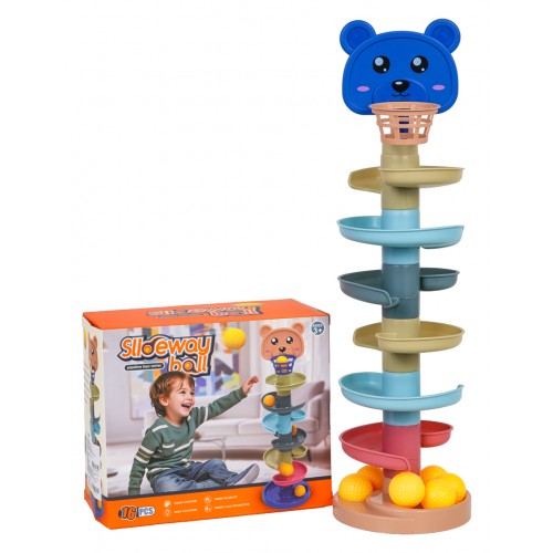 Guľôčková dráha pre medvedíka