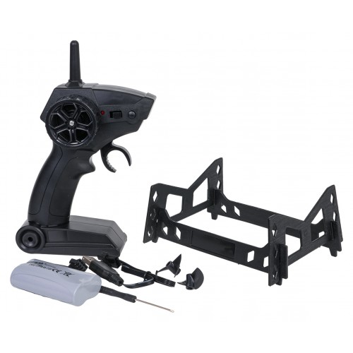 R/C pretekárska loď modrá