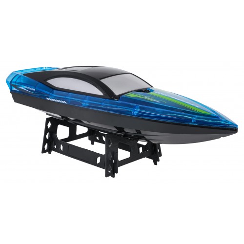 R/C pretekárska loď modrá