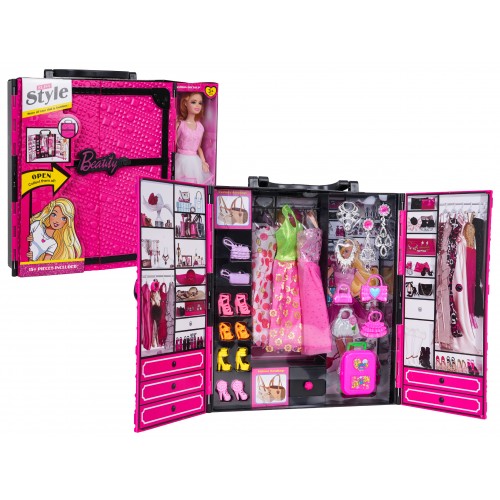 MEGA Set šatník + bábika