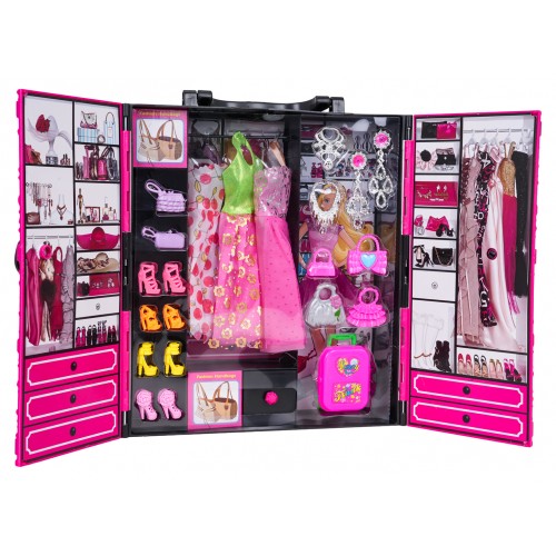 MEGA Set šatník + bábika