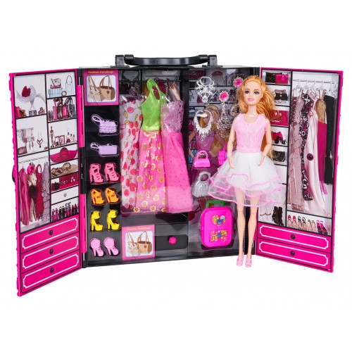 MEGA Set šatník + bábika