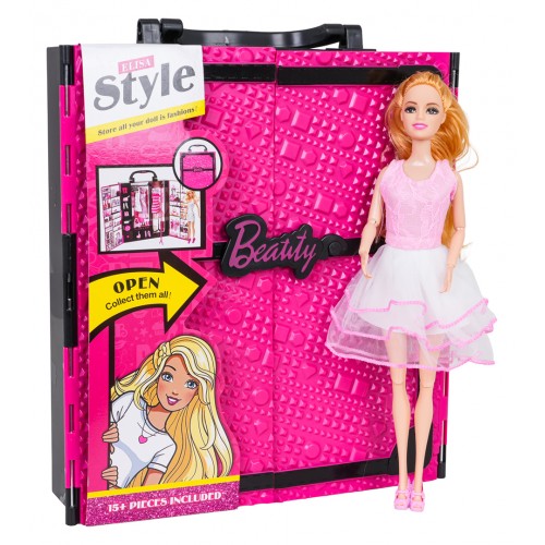 MEGA Set šatník + bábika