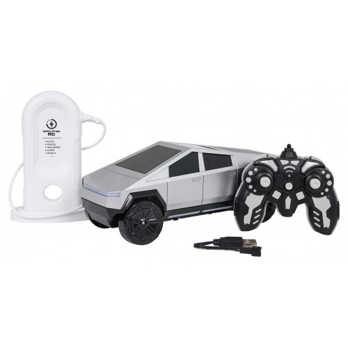 R/C Auto TRACK Silver + nabíjacia stanica