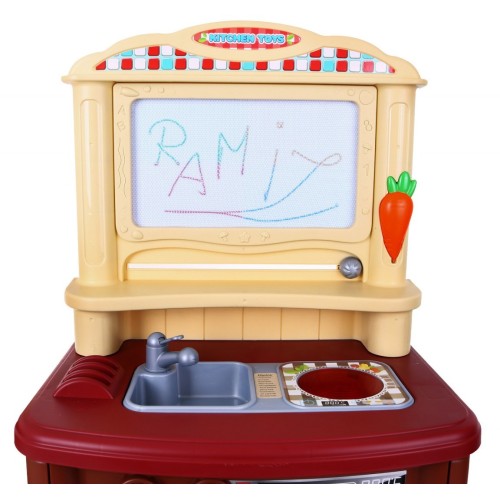 Kuchyňa Dvojsegmentová s tabuľou na kreslenie Hnedá