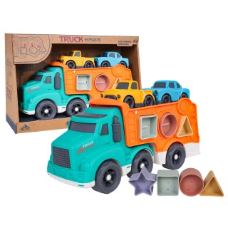 ECO odťahové vozidlo s triedičom + autá