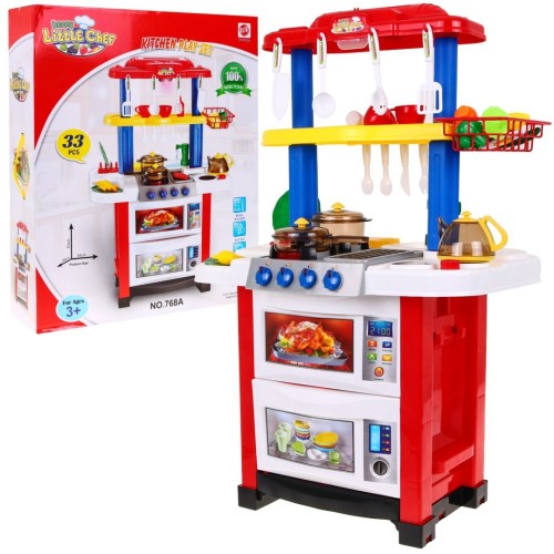 Kuchyňa Obojstranná Červená