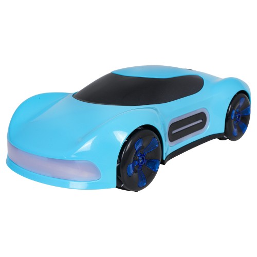 Vozidlo s funkciou dymu ovládanou diaľkovým ovládačom a modrými hodinkami