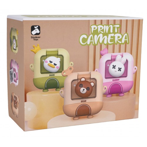 Fotoaparát na tlač medvedíka