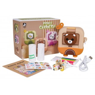 Fotoaparát na tlač medvedíka