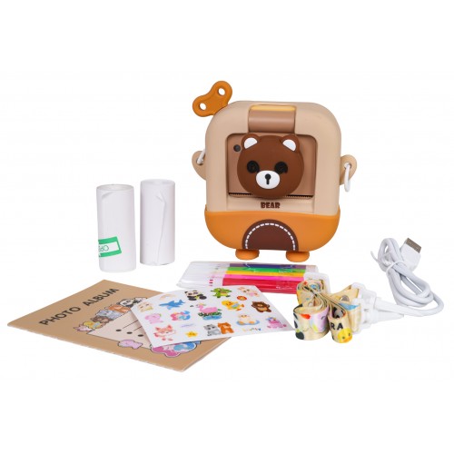Fotoaparát na tlač medvedíka
