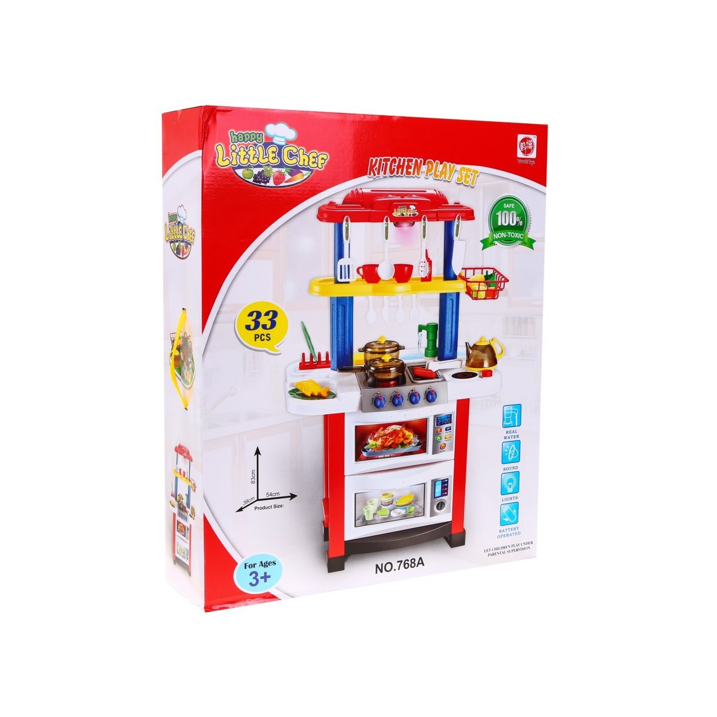 Kuchyňa Obojstranná Červená