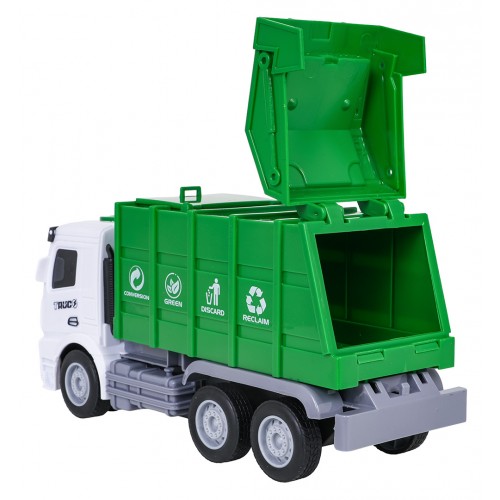 Smetiarske auto so svetlami a zvukmi