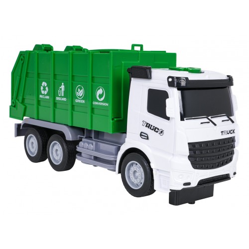 Smetiarske auto so svetlami a zvukmi