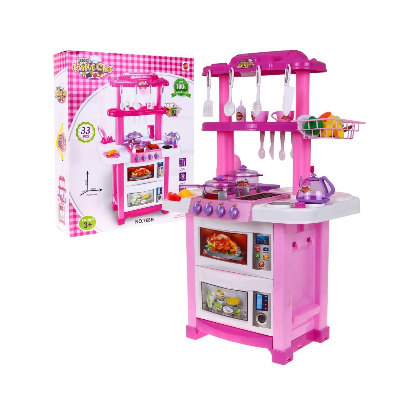 Kuchyňa Obojstranná Ružová