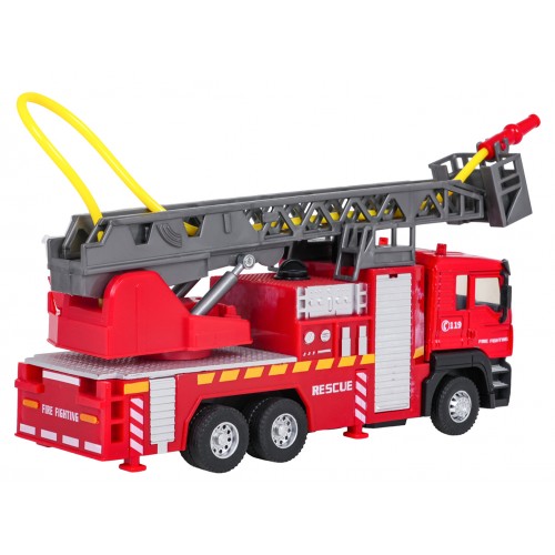 Hasičská zbrojnica so svetlami, zvukmi a vodnou funkciou 1:32