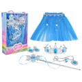 Súprava Malá princezná + modré šaty
